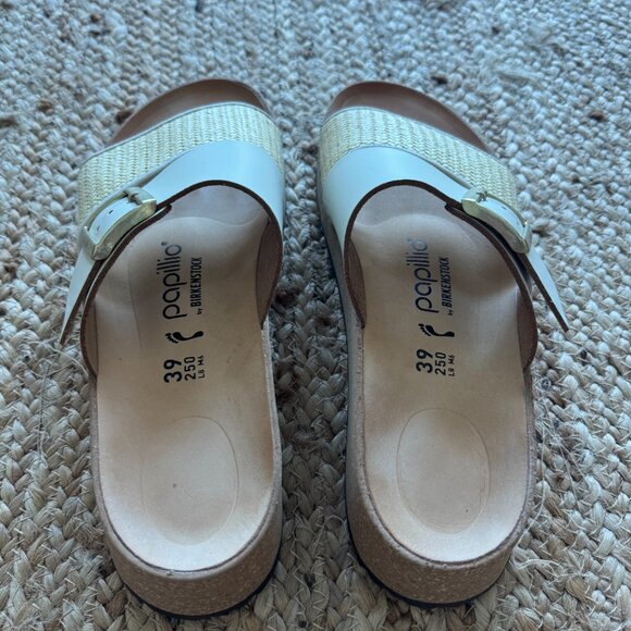 Birkenstock Papillio Almina Sandals – Beige with Raffia Detail 🤎 - Picture 5 of 16